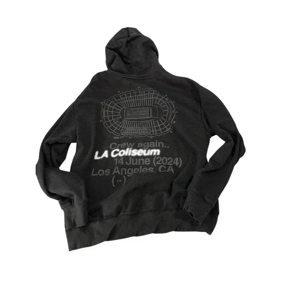 Black LA Coliseum Graphic Hoodie - Men